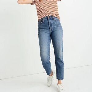 Madewell Straight Leg Jeans - Classic Blue